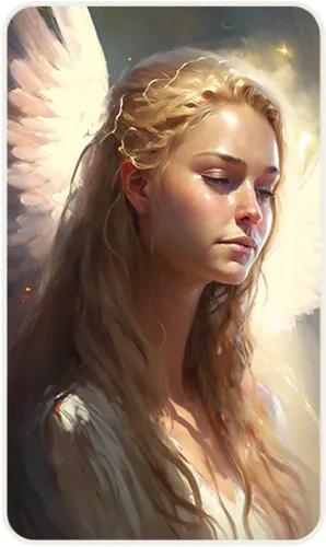 Listening Angel Card