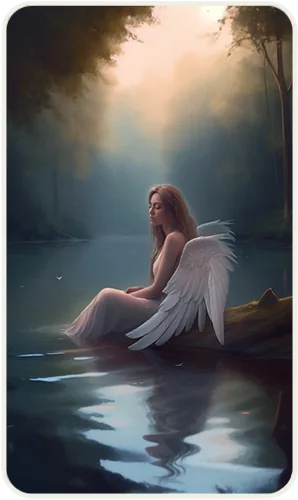 Peace Angel Card