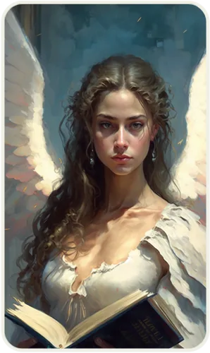 Study Angel Card