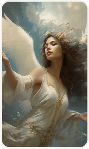 Dreams Angel Card