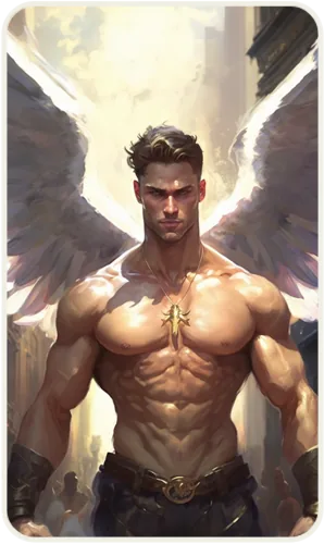 Strength Angel Card