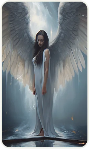 Solitude Angel Card